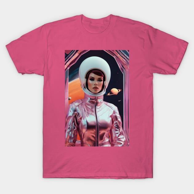 Soviet female astronaut T-Shirt by Spaceboyishere